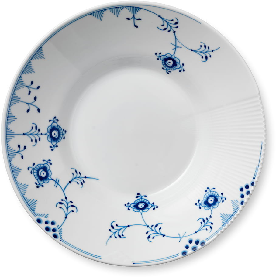 Royal Copenhagen Blue elements deep plate 1 (25 cm)
