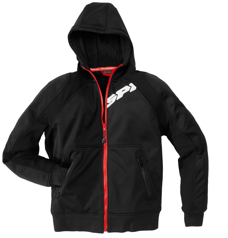 Spidi Blouson Hoodie Armor noir