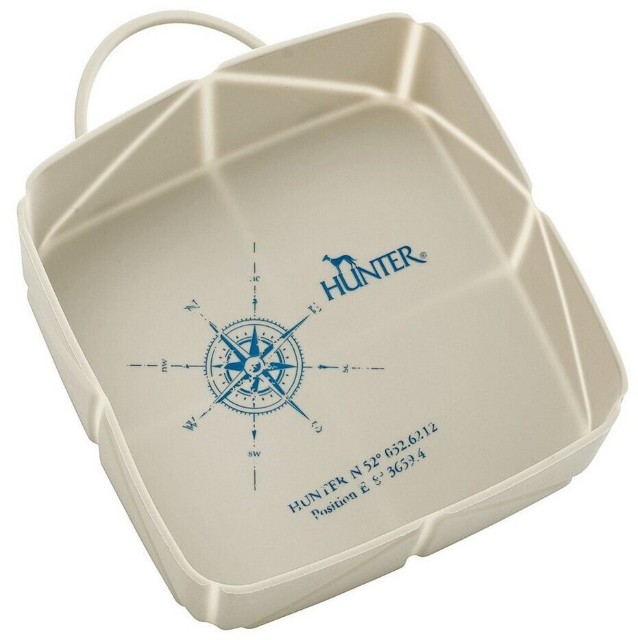 Hunter Silicon Foldable Travel Bowl List Beige
