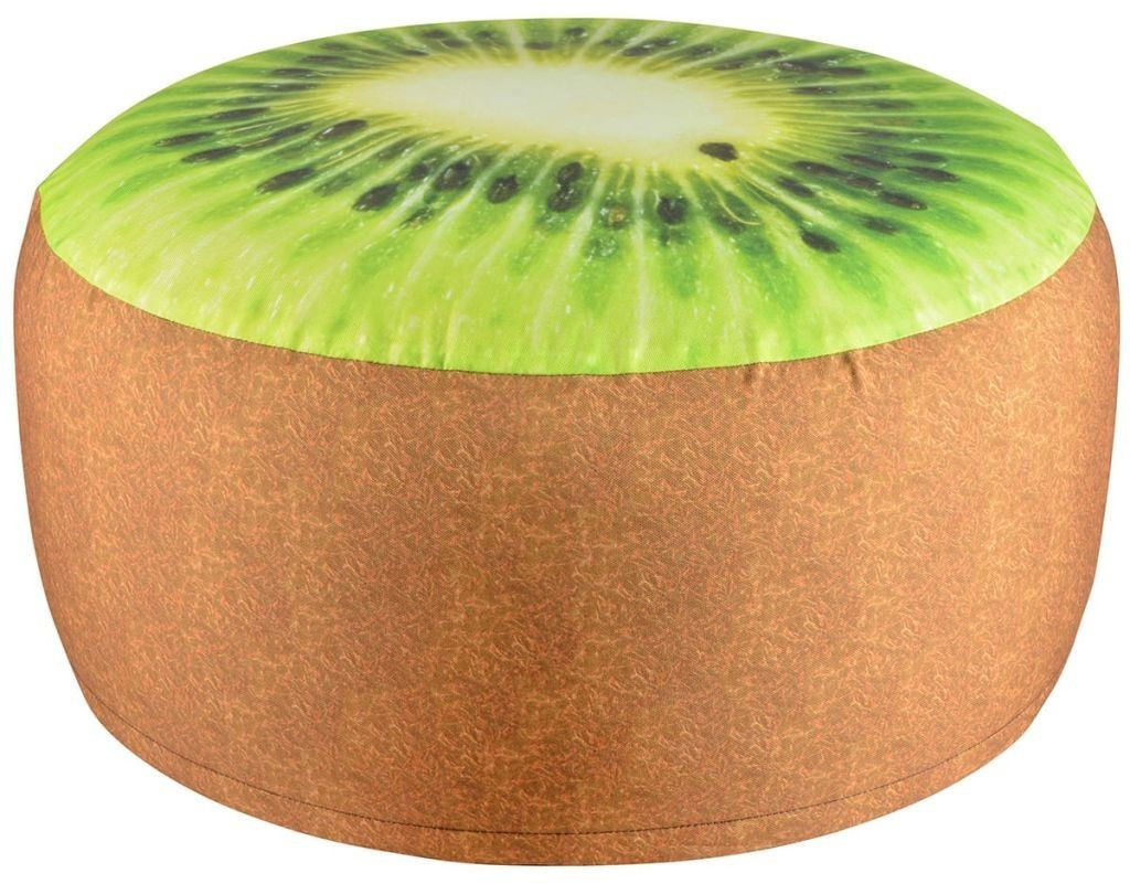 Esschert Pouf d'extérieur gonflable kiwi (BK012)