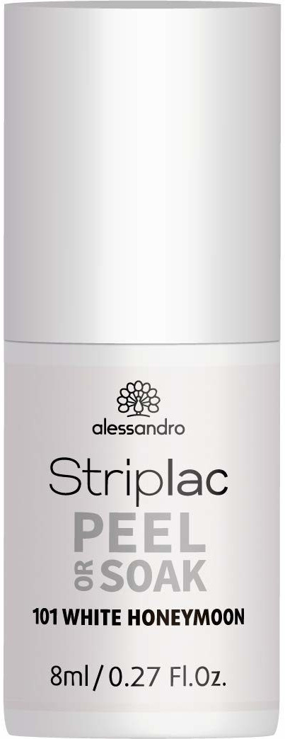 Alessandro Striplac Peel or Soak - 101 White Honeymoon (8 ml)