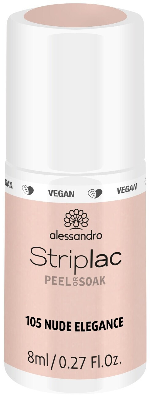 Alessandro Striplac Peel or Soak - 105 Nude Elegance (8 ml)