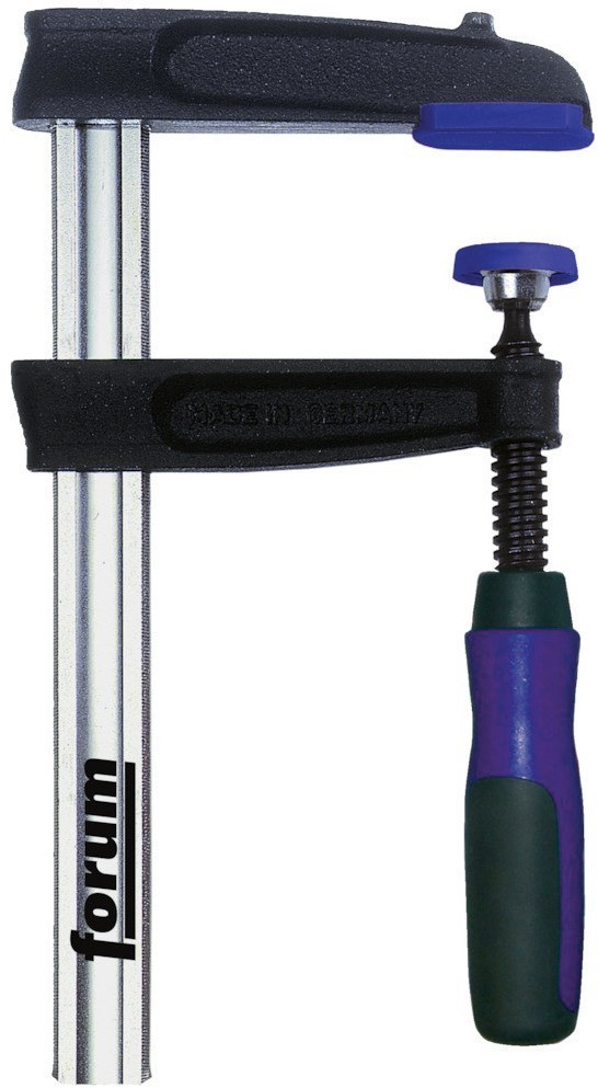 Forum Malleable Cast iron Screw Clamp, 2-Part Handle 250 x 120 mm (956656)