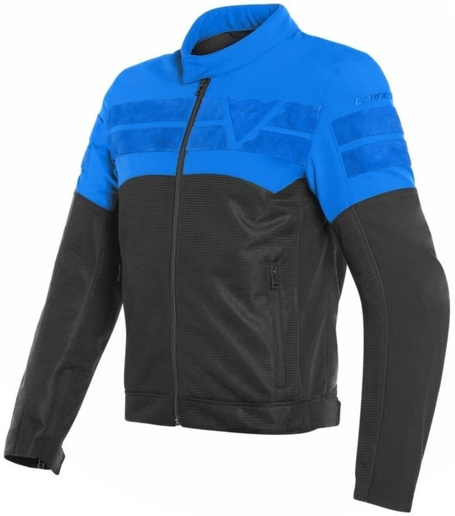 Dainese Blouson Air-Track Tex noir/bleu clair