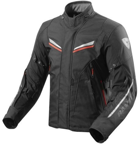 REV'IT! Blouson Vapor 2 noir/rouge