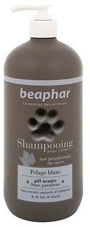 Beaphar Shampoing premium pelage blanc pour chien 750 ml