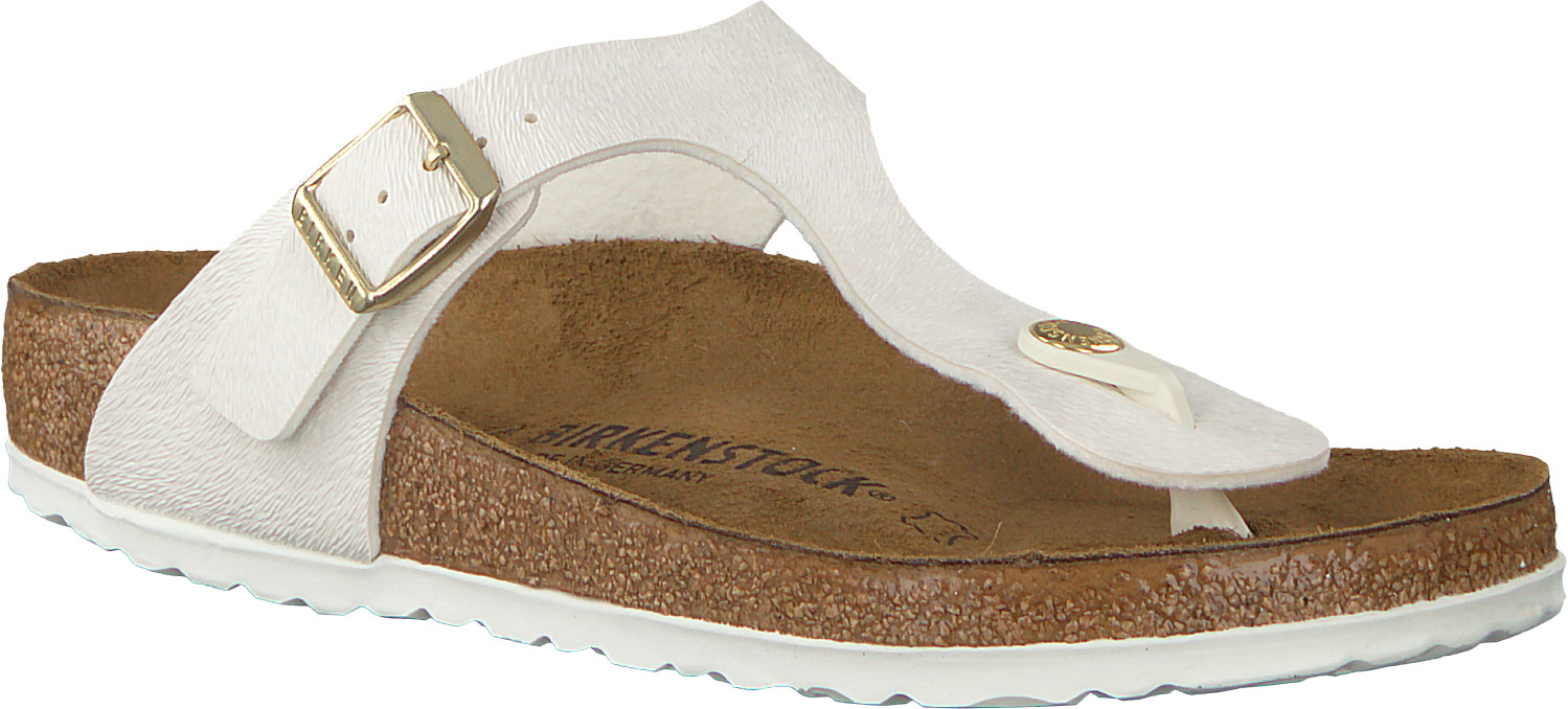 Birkenstock gizeh off white top