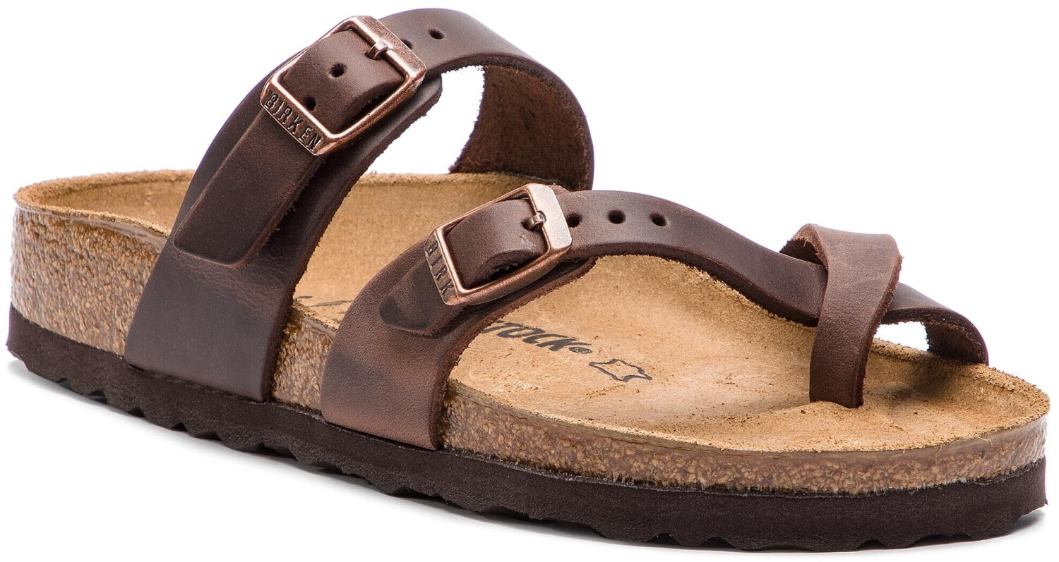 Birkenstock Mayari Nubukleder geolt Habana schmal ab 62 99 Preisvergleich bei idealo