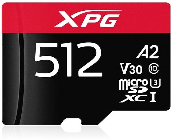 XPG Gaming microSDXC A2 512 Go