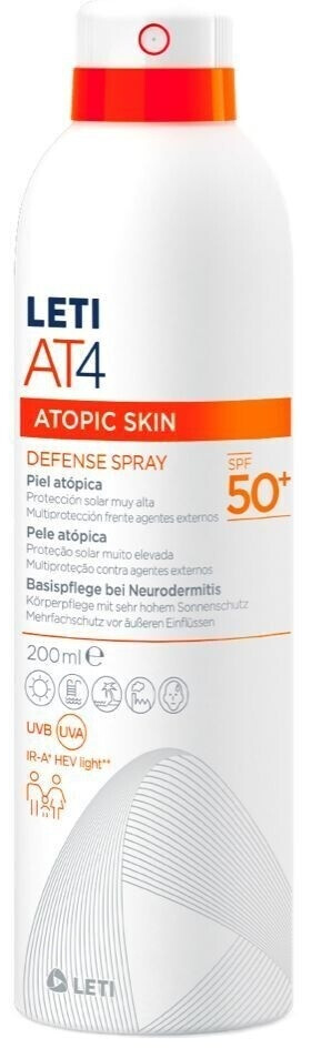 Leti Pharma AT4 Atopic Skin Defense Spray SPF 50+ (200ml)