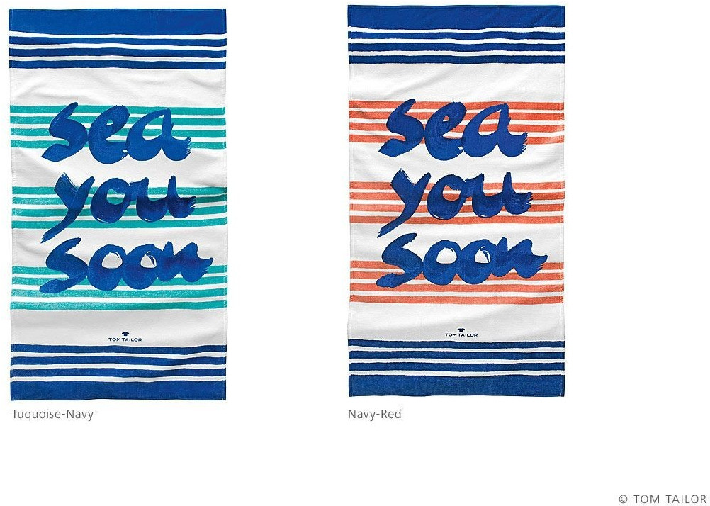 Tom Tailor Beach Towel 85x160cm