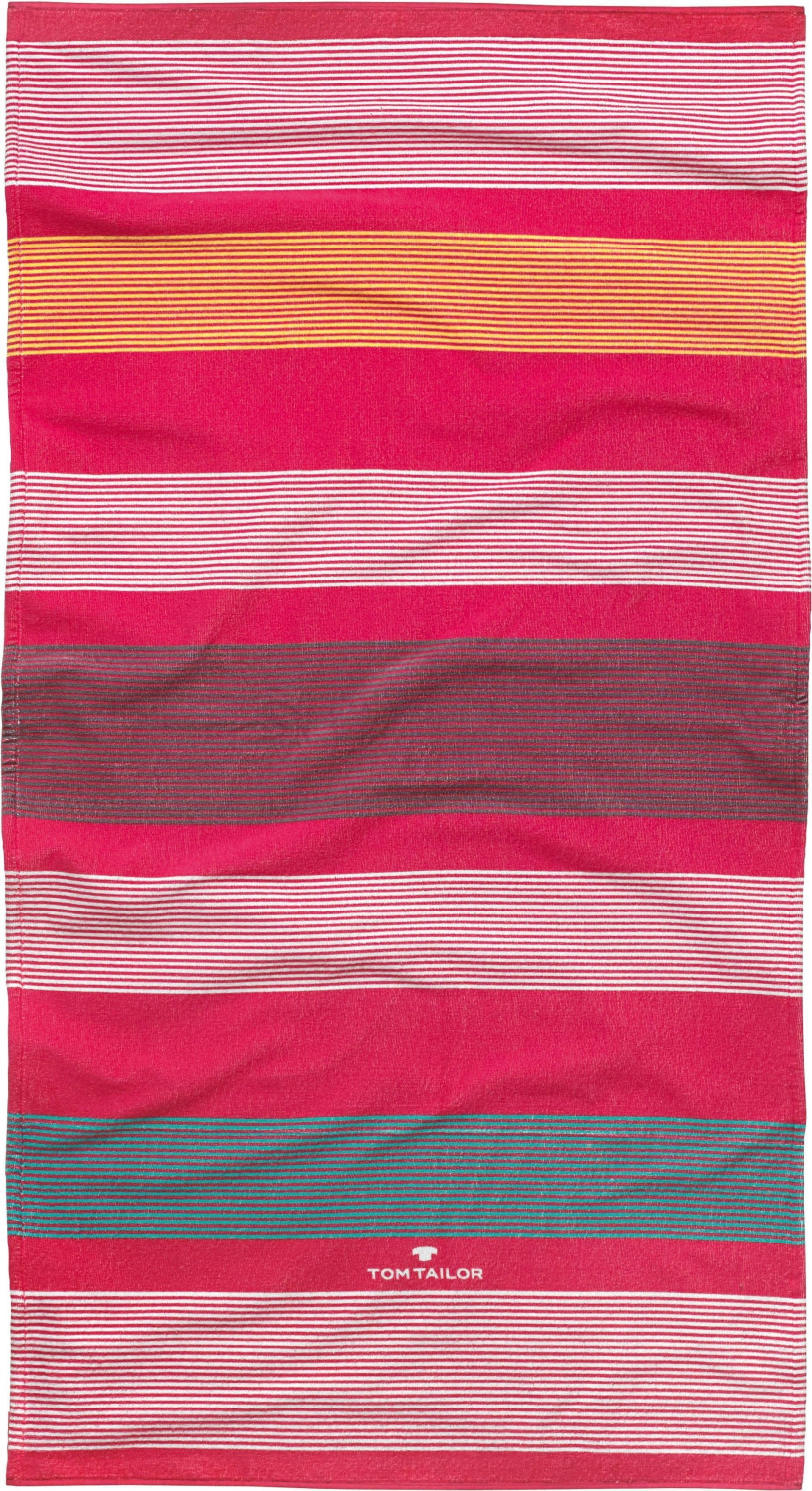Tom Tailor Beach Towel 85x160cm Stripes Red