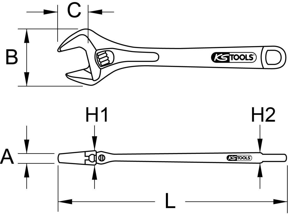 KS Tools Stainless Steel (964.1302)
