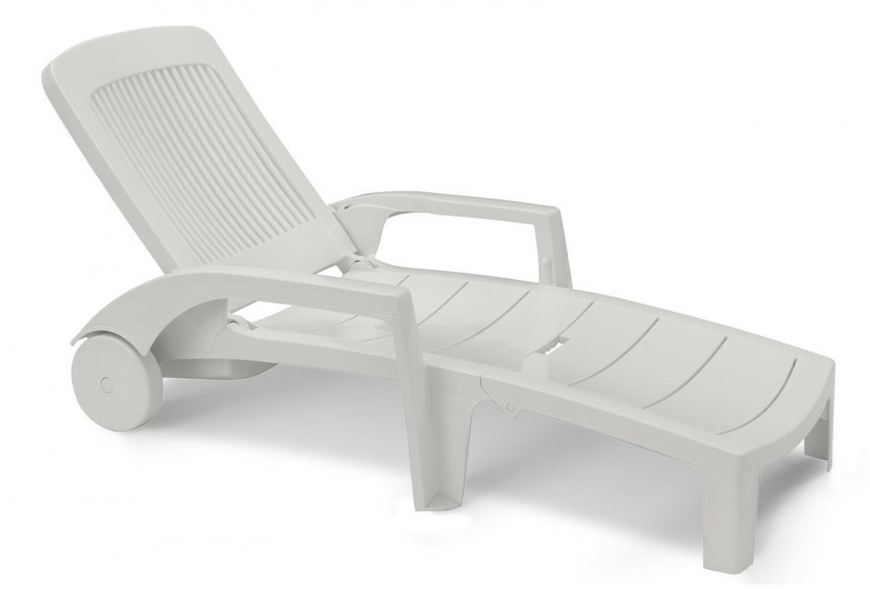 Grosfillex Bain de soleil Fidji blanc