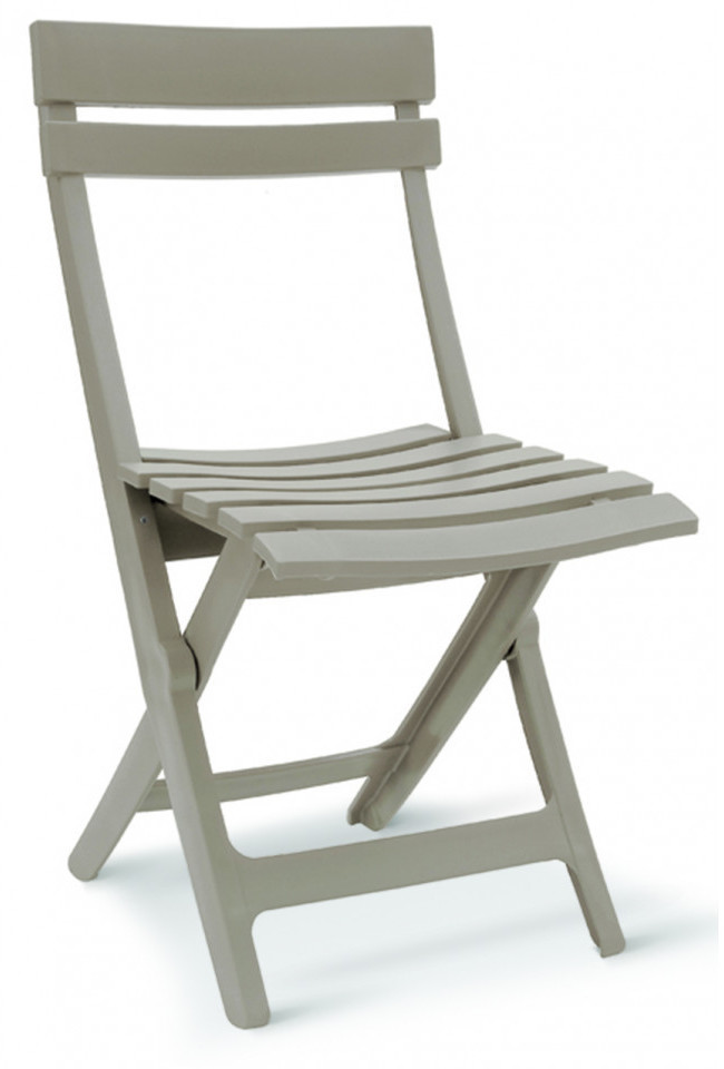 Grosfillex Chaise de jardin pliante Miami lin (49036581)