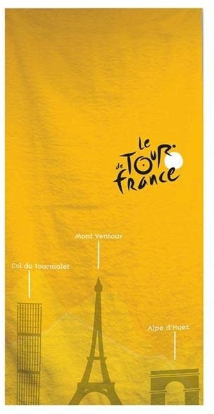 Le Tour de France Serviette de plage 70 x 140 cm