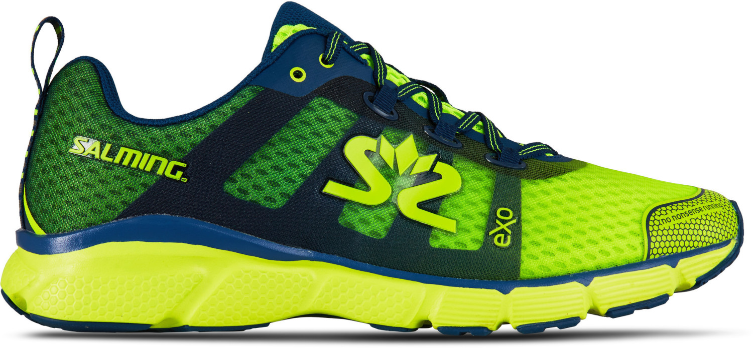 Salming EnRoute Shoe Men Safety Yellow/Poseidon Blue