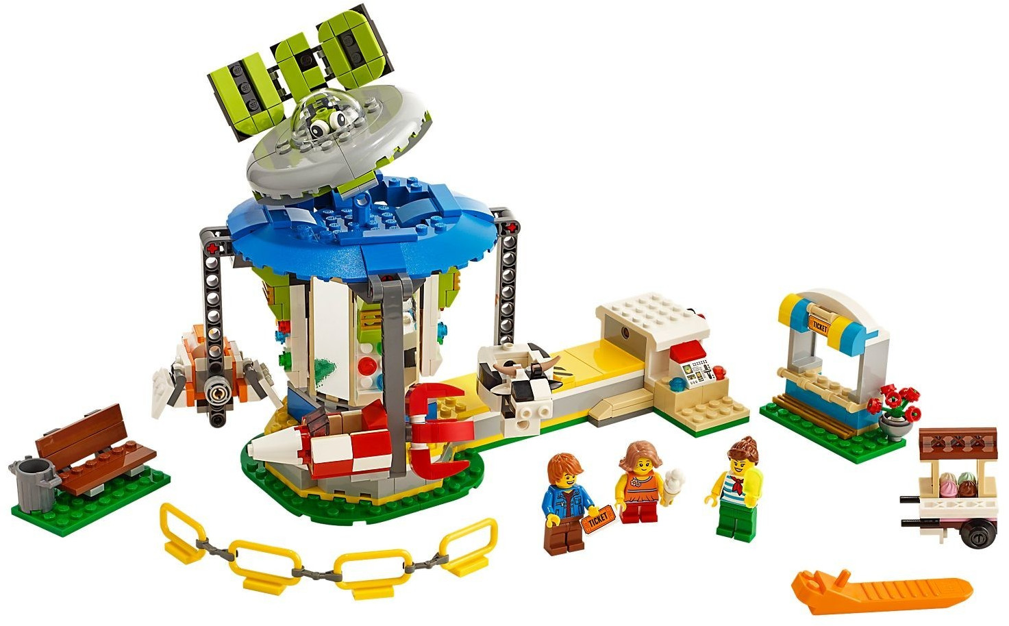 LEGO Creator Le manege de la fete foraine 31095 Les Soldes arrivent le 8 janvier 2025 idealo