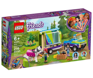 Lego 1 x Friends Pferd Sattel lavendel Zaumzeug schwarz 93086 93087