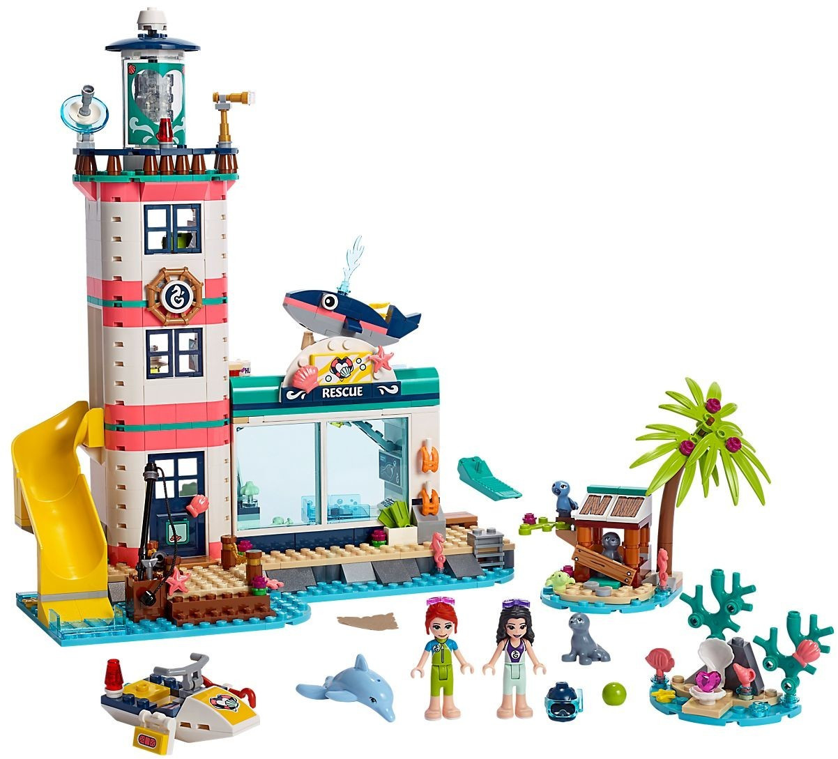 LEGO Friends 41727 pas cher, Le centre de sauvetage canin