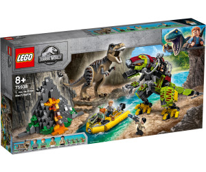LEGO Jurassic World - La bataille du T. rex contre le Dino-Mech (75938) au  meilleur prix sur