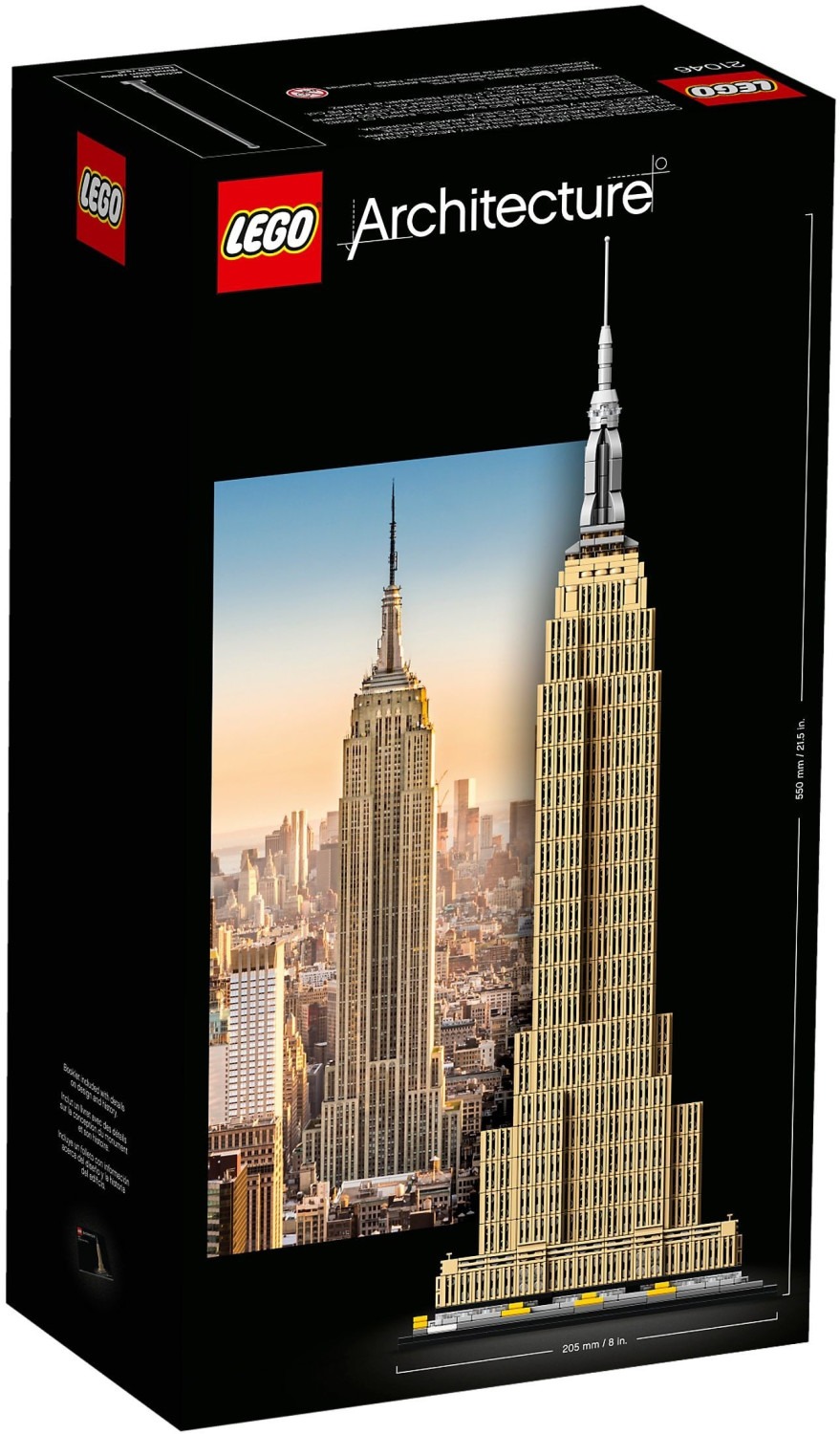 Lego top architecture 21048