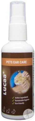 Lucaa+ Soin des oreilles pour animaux domestiques 100 ml