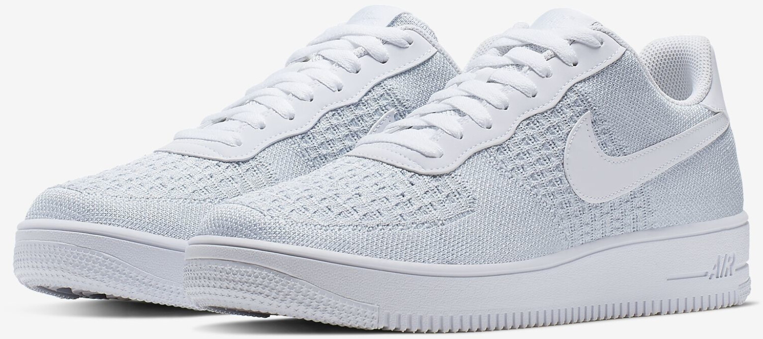 White nike air force flyknit outlet