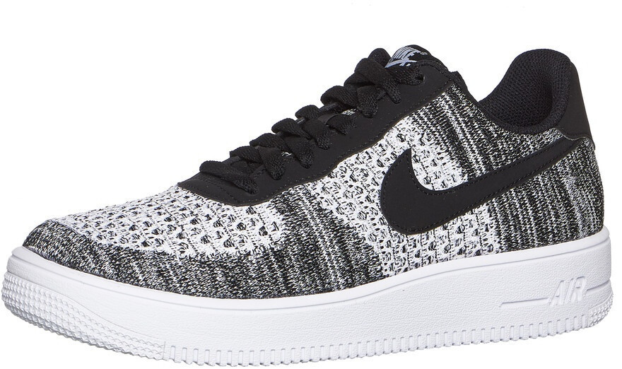 Nike Air Force 1 Flyknit 2.0 black black white pure platinum au meilleur prix sur idealo