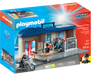 commissariat transportable playmobil
