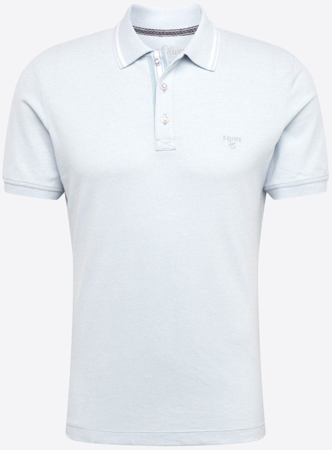 S.Oliver Slim Polo (03.899.35.4587) pool water melange