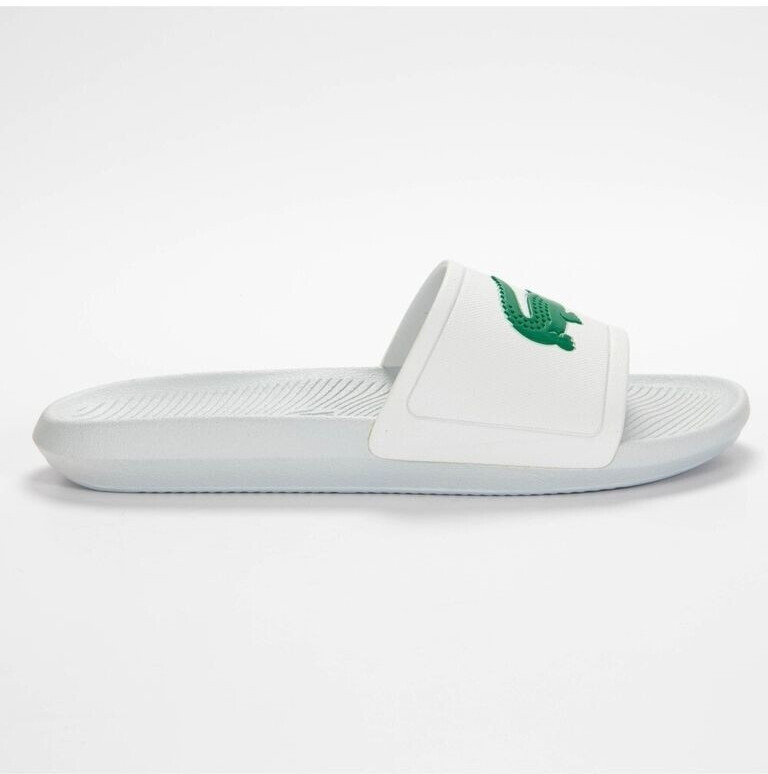 Lacoste Croco 119 Slide 737CMA0018 white ab 59 99 Preisvergleich bei idealo