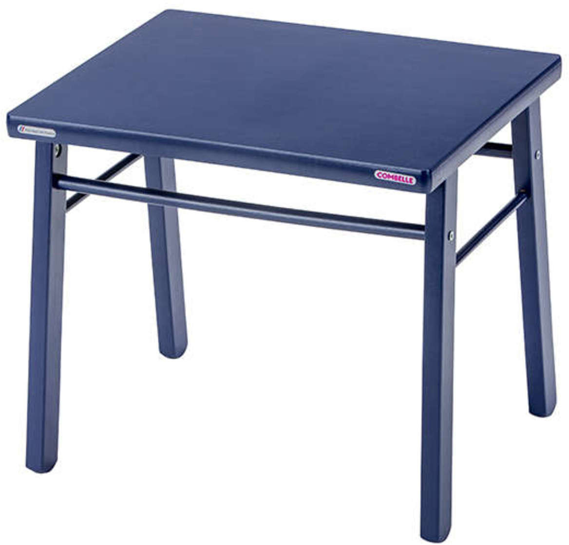 Combelle Table basse laquée bleu