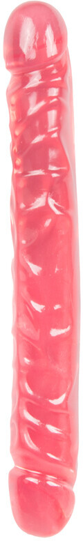 Doc Johnson Crystal Jellies Double Dildo Pink