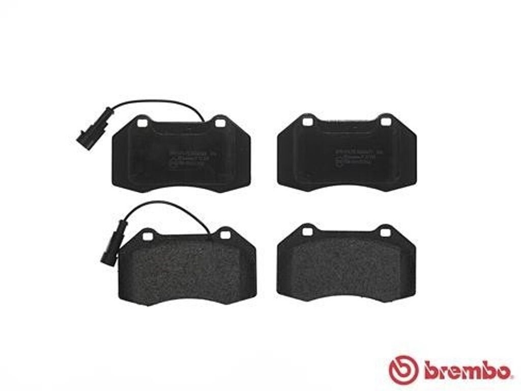 Brembo P23108 Bremsbeläge Vorne Für Fiat 500, Doblo, Fiorino, Grande Punto – 4-teilig