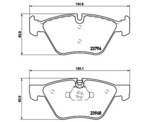 Brembo Remblokset P 06 036 kopen? Vergelijk bij