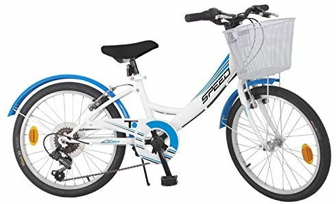 Toimsa City Bike 20 pouces blanc/bleu (TMS515)