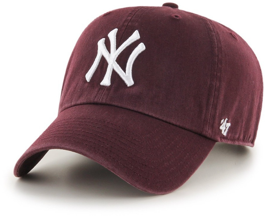 47 Brand New York Yankees '47 Clean Up maroon