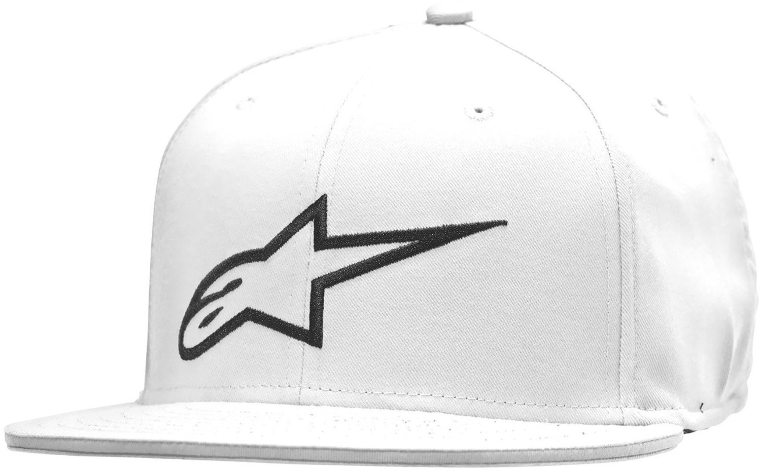 Alpinestars Ageless Flatbill Hat white/black