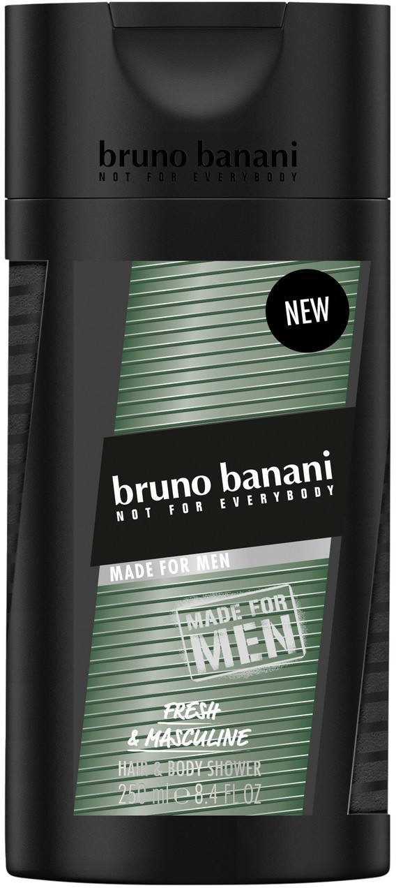 Photos - Shower Gel Bruno Banani Made For Man Fresh & Masculine Hair & Body Showe 