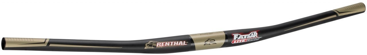 Renthal Fatbar Lite Carbon 31.8 Zero carbon-gold 780 mm