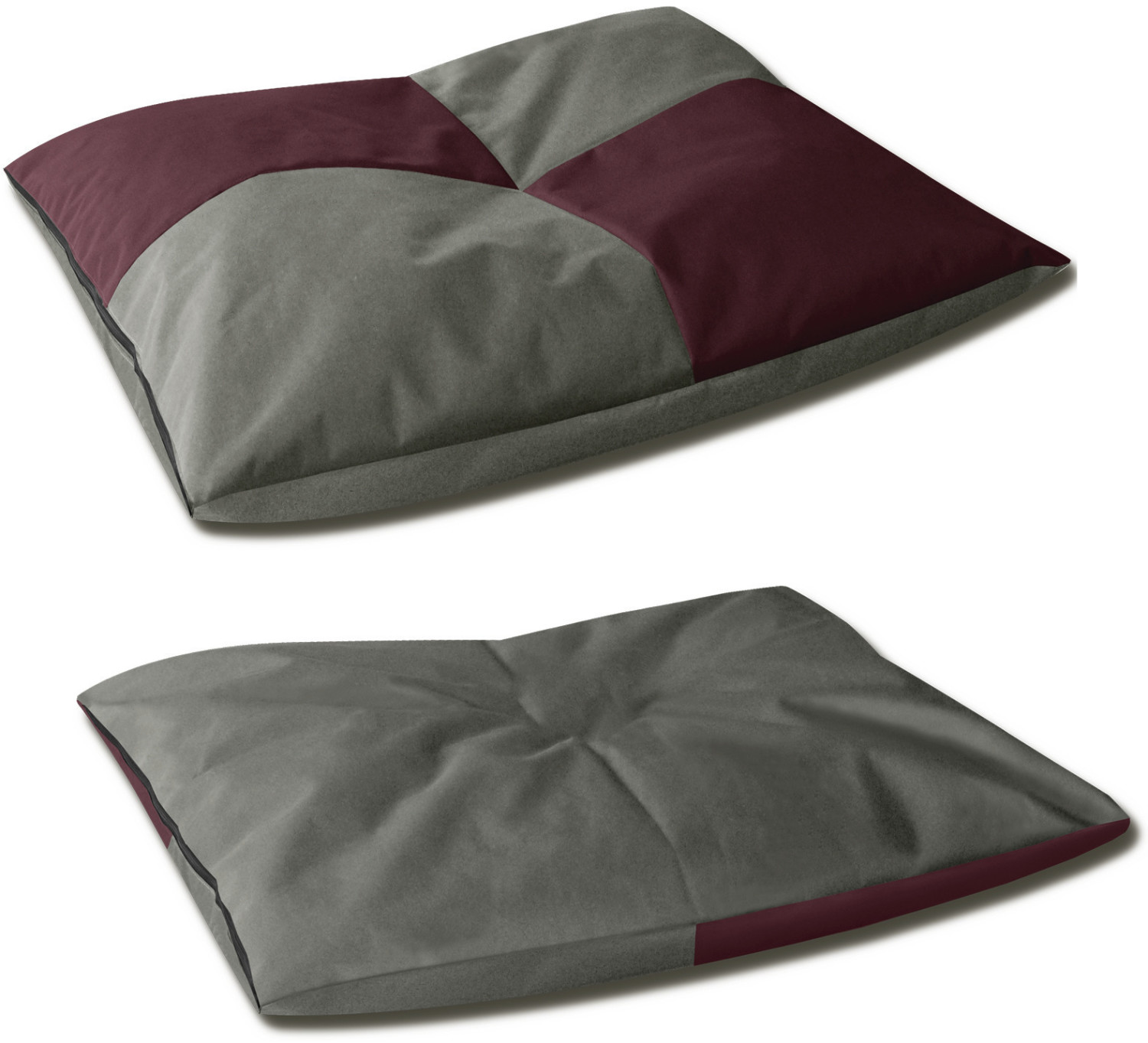 BedDog 2in1 Dog Cushion BONA L Cherry-Rock