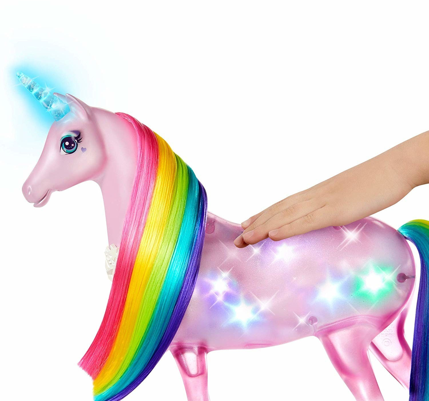 Buy Barbie Dreamtopia Magical Lights Unicorn and Princess FXT26