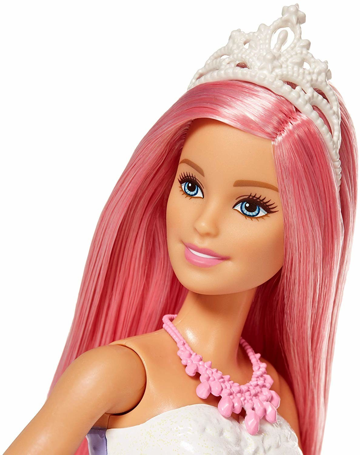 Barbie magical lights clearance unicorn with princess doll