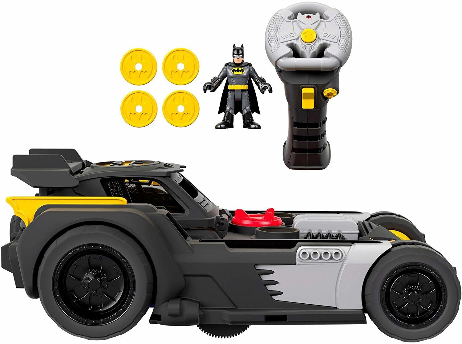 Buy Fisher Price Imaginext DC Super Friends Transforming RC Batmobile from 39.99 Today Best Deals on idealo