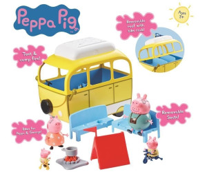 Peppa pig camping trip sales playset
