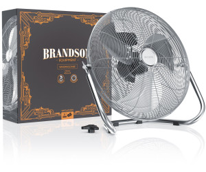 Brandson Metall Windmaschine mit neigbarerem Ventilator-Kopf30 cm Ø