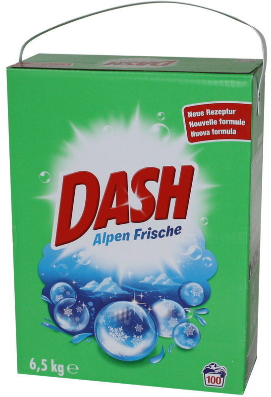 Dash Vollwaschmittel Alpen Frische Pulver (100 WL) ab 28,99
