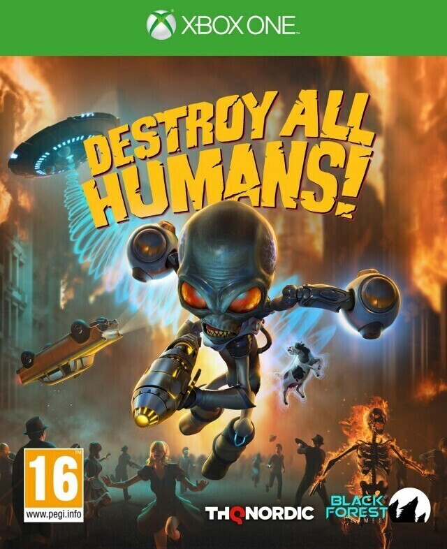 Photos - Game Pandemic Studios Destroy All Humans! (Xbox One)