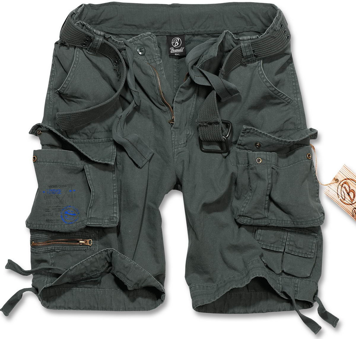 Brandit Savage Shorts anthracite